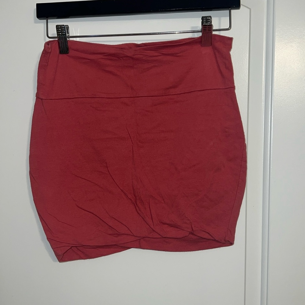 Pink skirt